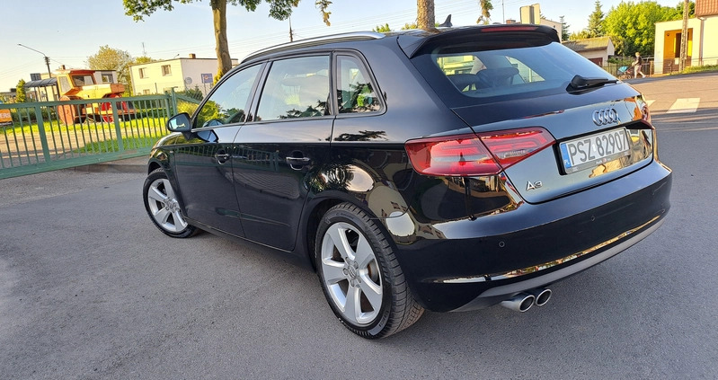 Audi A3 cena 54999 przebieg: 46000, rok produkcji 2013 z Szamotuły małe 497